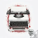 Tattoo sketch the shining typewriter, artisti… – tattoo sketch (№1757321859_0, 08.09.2025 08:57) — tattoovalue.net