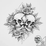 Tattoo sketch realistic цветок, tattoo sketch… – tattoo sketch (№1757326539_0, 08.09.2025 10:15) — tattoovalue.net