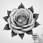 Tattoo sketch chicano роза, tattoo line art,… – tattoo sketch (№1757326930_0, 08.09.2025 10:22) — tattoovalue.net