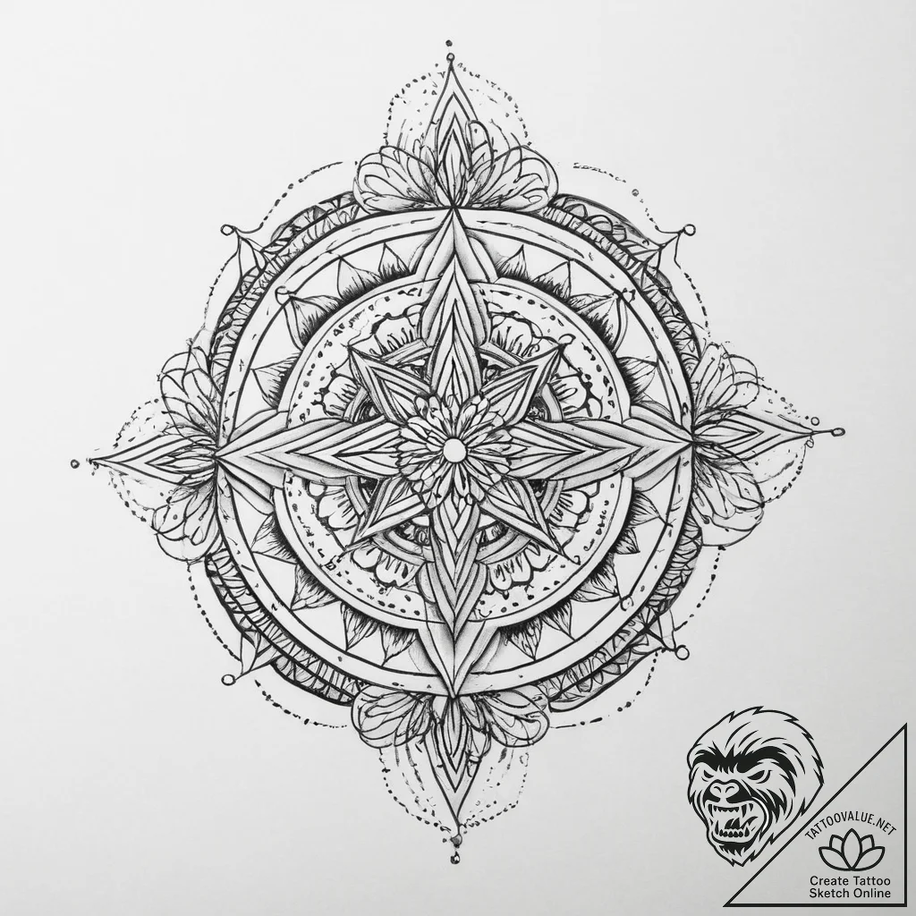 Tattoo sketch ranger bow, tattoo flash sheet... - tattoo sketch (№1757332784_0, 08.09.2025 11:59) — tattoovalue.net
