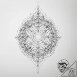 Tattoo sketch узор в виде космоса, concept ar… – tattoo sketch (№1757333558_0, 08.09.2025 12:12) — tattoovalue.net