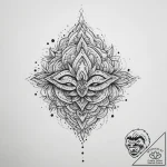 Tattoo sketch dust – tattoo sketch (№1757334535_0, 08.09.2025 12:28) — tattoovalue.net