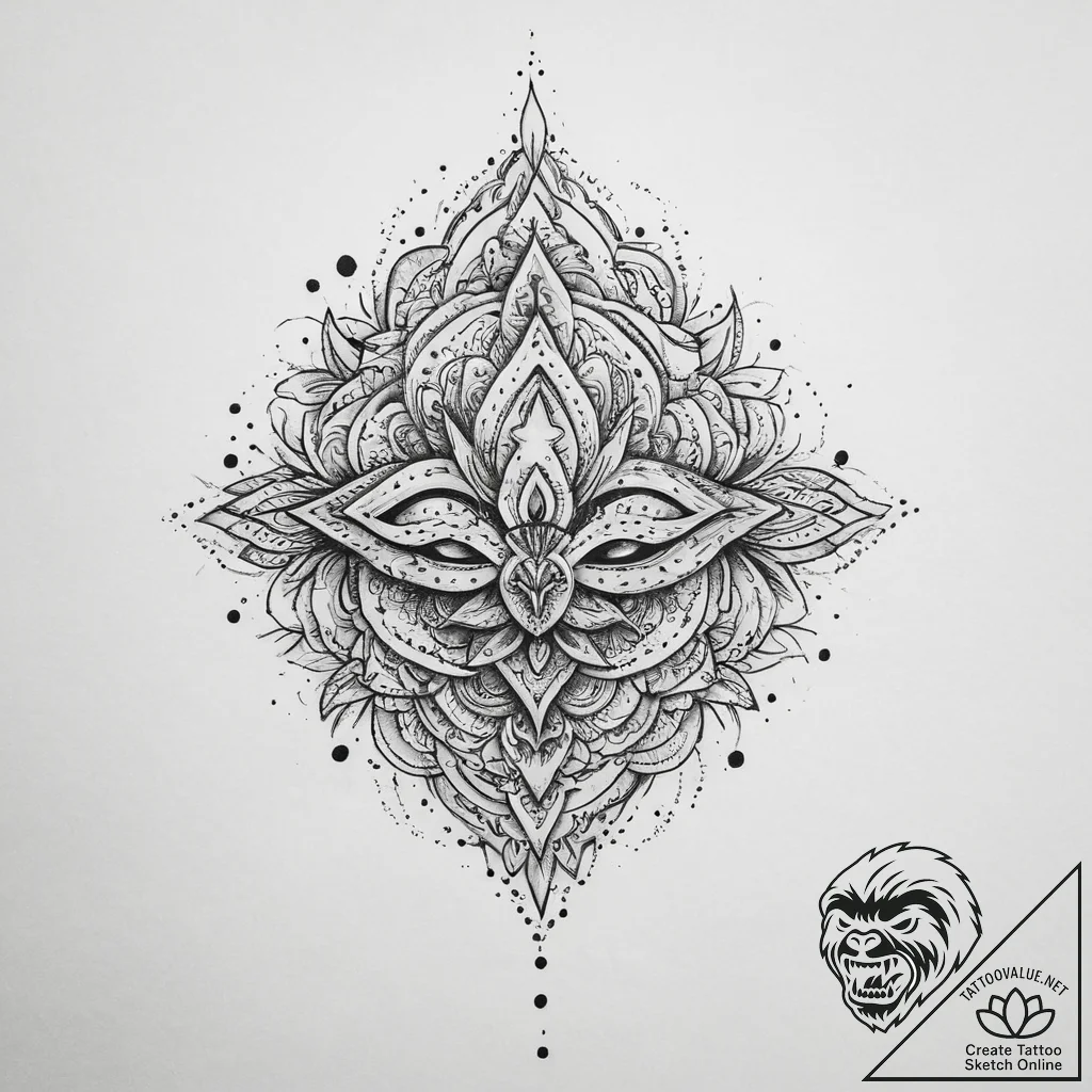 Tattoo sketch dust - tattoo sketch (№1757334535_0, 08.09.2025 12:28) — tattoovalue.net