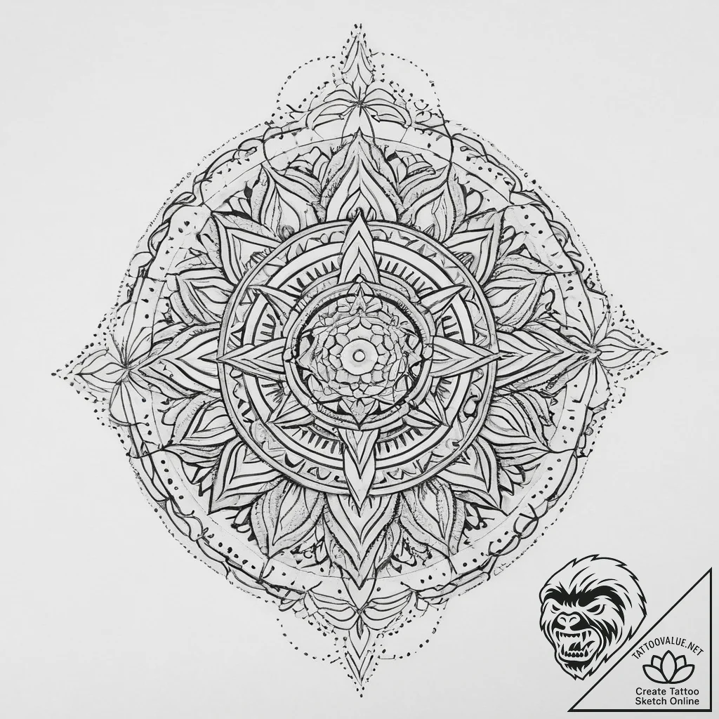 Tattoo sketch cosmic scene, tattoo line art,... - tattoo sketch (№1757339086_0, 08.09.2025 13:44) — tattoovalue.net