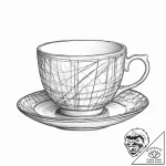 Tattoo sketch teacup tattoo, concept art for… – tattoo sketch (№1757340502_0, 08.09.2025 14:08) — tattoovalue.net
