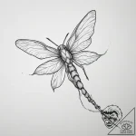 Tattoo sketch orchid mantis, concept art for… – tattoo sketch (№1757342091_0, 08.09.2025 14:34) — tattoovalue.net