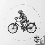 Tattoo sketch e.t. bicycle silhouette, artist… – tattoo sketch (№1757343294_0, 08.09.2025 14:54) — tattoovalue.net