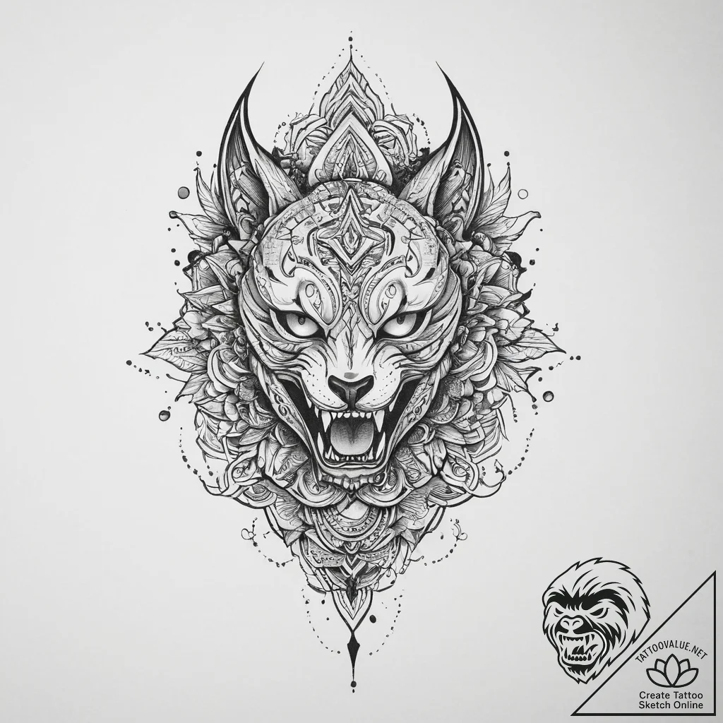 Tattoo sketch link, concept art for tattoo, c... - tattoo sketch (№1757346892_0, 08.09.2025 15:54) — tattoovalue.net