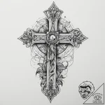 Tattoo sketch holy representation, tattoo ske… – tattoo sketch (№1757349482_0, 08.09.2025 16:38) — tattoovalue.net