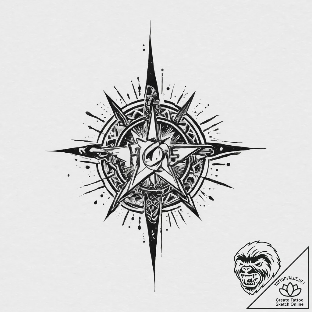 Tattoo sketch hieroglyphic symbol for "hope"... - tattoo sketch (№1757350885_0, 08.09.2025 17:01) — tattoovalue.net