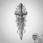 Tattoo sketch dagger tattoo, tattoo flash she… – tattoo sketch (№1757352870_0, 08.09.2025 17:34) — tattoovalue.net