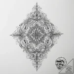 Tattoo sketch kingdom, tattoo line art, ornam… – tattoo sketch (№1757353266_0, 08.09.2025 17:41) — tattoovalue.net