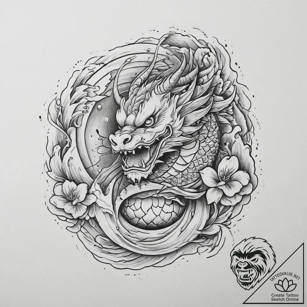Tattoo sketch knitting a ball of wool, tattoo... - tattoo sketch (№1757354461_0, 08.09.2025 18:01) — tattoovalue.net