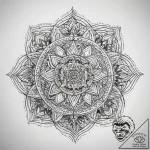 Tattoo sketch spiritual object, ink illustrat… – tattoo sketch (№1757359640_0, 08.09.2025 19:27) — tattoovalue.net