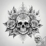 Tattoo sketch cosmic kingdom, tattoo line art… – tattoo sketch (№1757362430_0, 08.09.2025 20:13) — tattoovalue.net