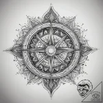 Tattoo sketch cosmic identity, artistic tatto… – tattoo sketch (№1757363226_0, 08.09.2025 20:27) — tattoovalue.net