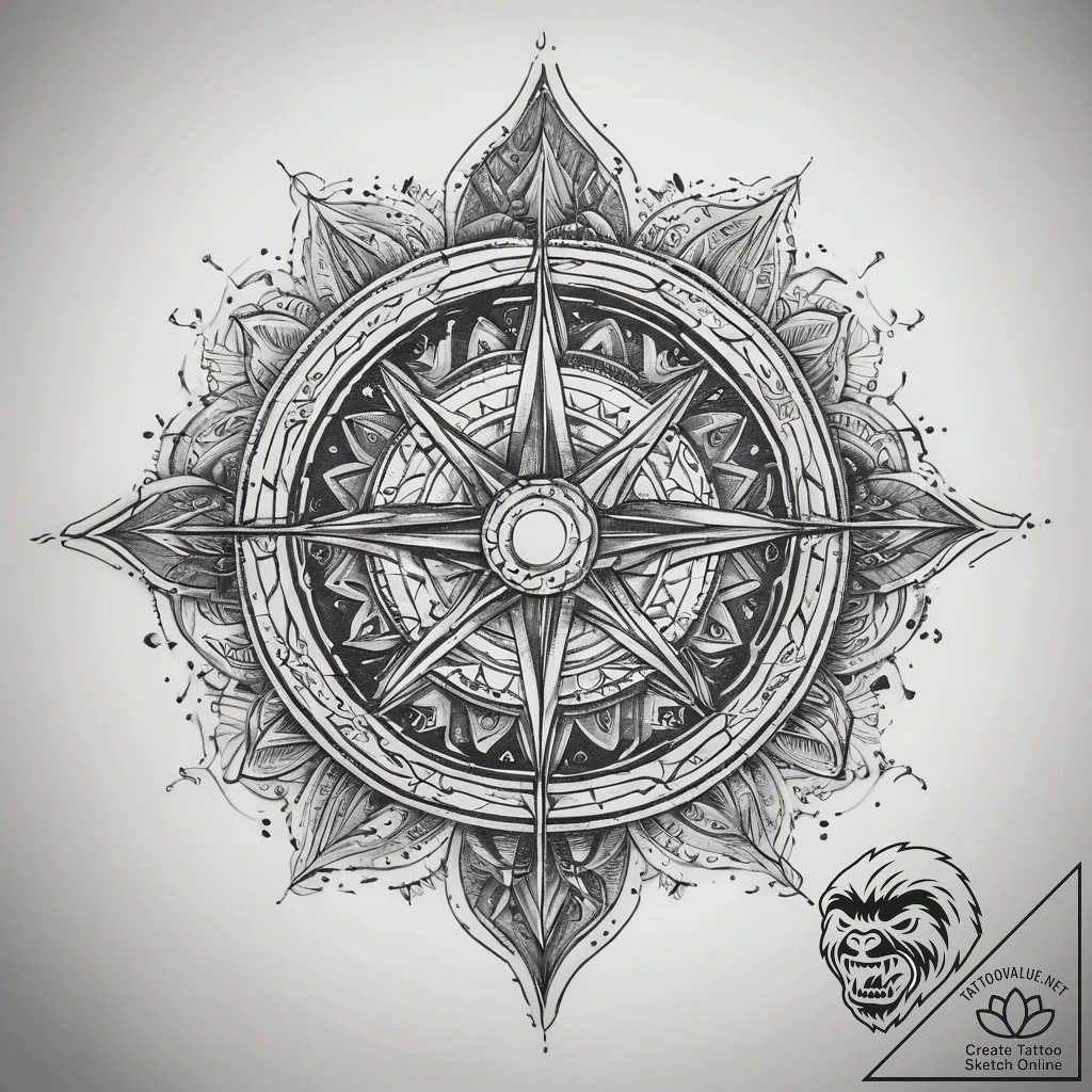 Tattoo sketch cosmic identity, artistic tatto... - tattoo sketch (№1757363226_0, 08.09.2025 20:27) — tattoovalue.net
