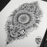 Tattoo sketch oasis, artistic tattoo sketch,… – tattoo sketch (№1757365791_0, 08.09.2025 21:09) — tattoovalue.net
