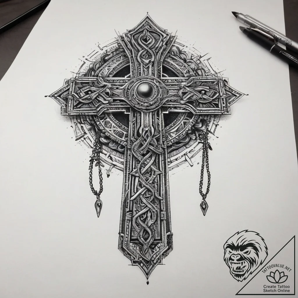 Tattoo sketch hands with a rope, tattoo sketc... - tattoo sketch (№1757367602_0, 08.09.2025 21:40) — tattoovalue.net