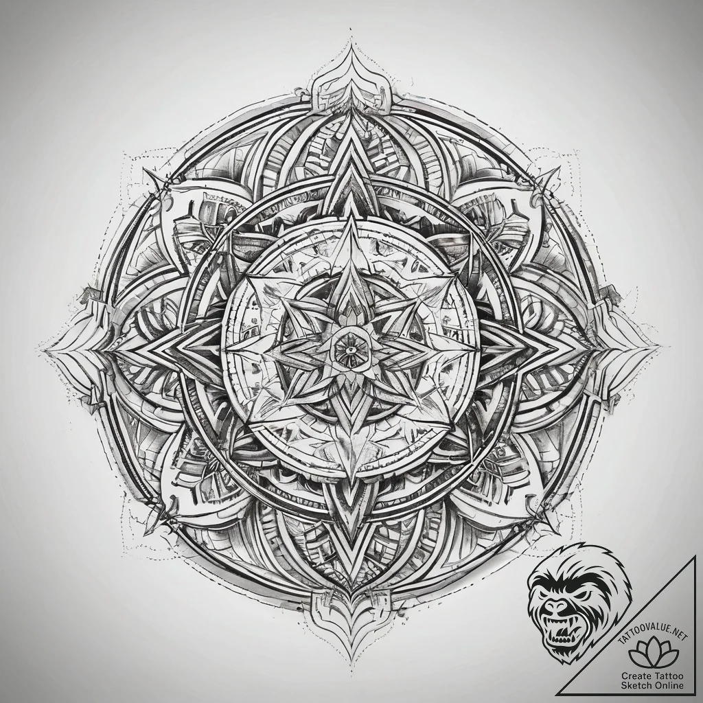Tattoo sketch secret, concept art for tattoo,... - tattoo sketch (№1757371753_0, 08.09.2025 22:49) — tattoovalue.net