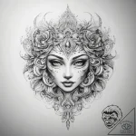 Tattoo sketch silver – tattoo sketch (№1757371957_0, 08.09.2025 22:52) — tattoovalue.net
