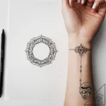 Tattoo sketch dainty bracelet tattoo – tattoo sketch (№1757372362_0, 08.09.2025 22:59) — tattoovalue.net
