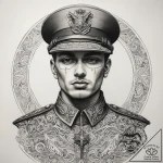 Tattoo sketch army soldier portrait, tattoo s… – tattoo sketch (№1757376539_0, 09.09.2025 00:08) — tattoovalue.net