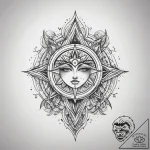 Tattoo sketch cosmic power, artistic tattoo s… – tattoo sketch (№1757377329_0, 09.09.2025 00:22) — tattoovalue.net