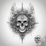 Tattoo sketch cosmic history, tattoo line art… – tattoo sketch (№1757384507_0, 09.09.2025 02:21) — tattoovalue.net