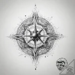 Tattoo sketch cosmic legend, concept art for… – tattoo sketch (№1757384899_0, 09.09.2025 02:28) — tattoovalue.net