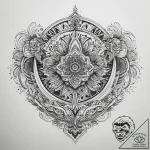 Tattoo sketch elegant fan, tattoo flash sheet… – tattoo sketch (№1757388447_0, 09.09.2025 03:27) — tattoovalue.net