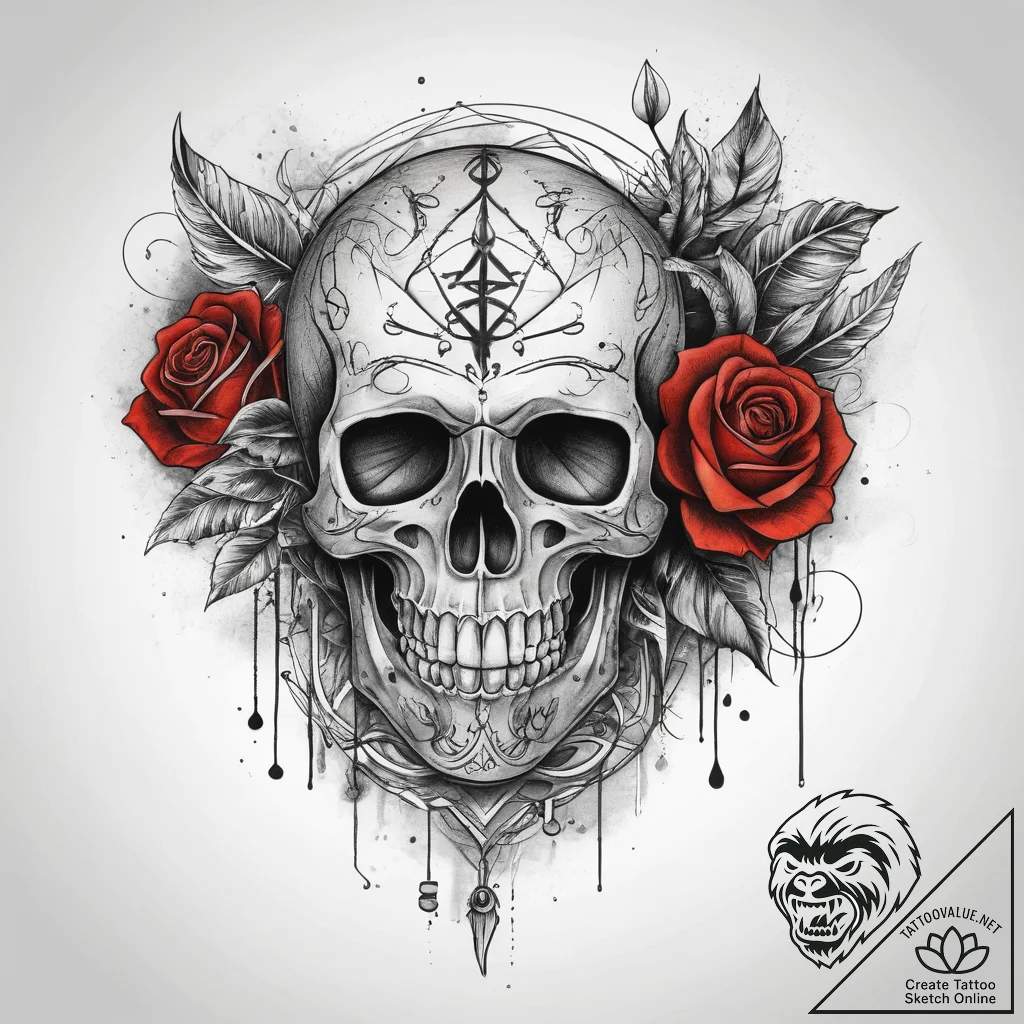 Tattoo sketch hands with a thread, artistic t... - tattoo sketch (№1757389050_0, 09.09.2025 03:37) — tattoovalue.net