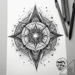 Tattoo sketch cosmic ground, artistic tattoo… – tattoo sketch (№1757390636_0, 09.09.2025 04:03) — tattoovalue.net