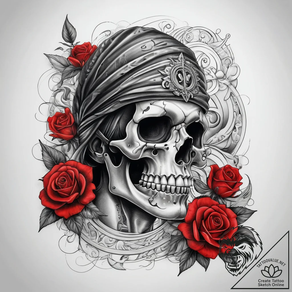 Tattoo sketch soldier with a scroll, concept... - tattoo sketch (№1757392418_0, 09.09.2025 04:33) — tattoovalue.net