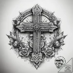 лайнворк (linework), artistic tattoo sketch,… – tattoo sketch (№1757392812_0, 09.09.2025 04:40) — tattoovalue.net