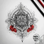 Tattoo sketch magical dust, tattoo flash shee… – tattoo sketch (№1757394581_0, 09.09.2025 05:09) — tattoovalue.net