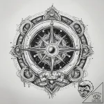 Tattoo sketch cosmic domain, concept art for… – tattoo sketch (№1757394777_0, 09.09.2025 05:12) — tattoovalue.net