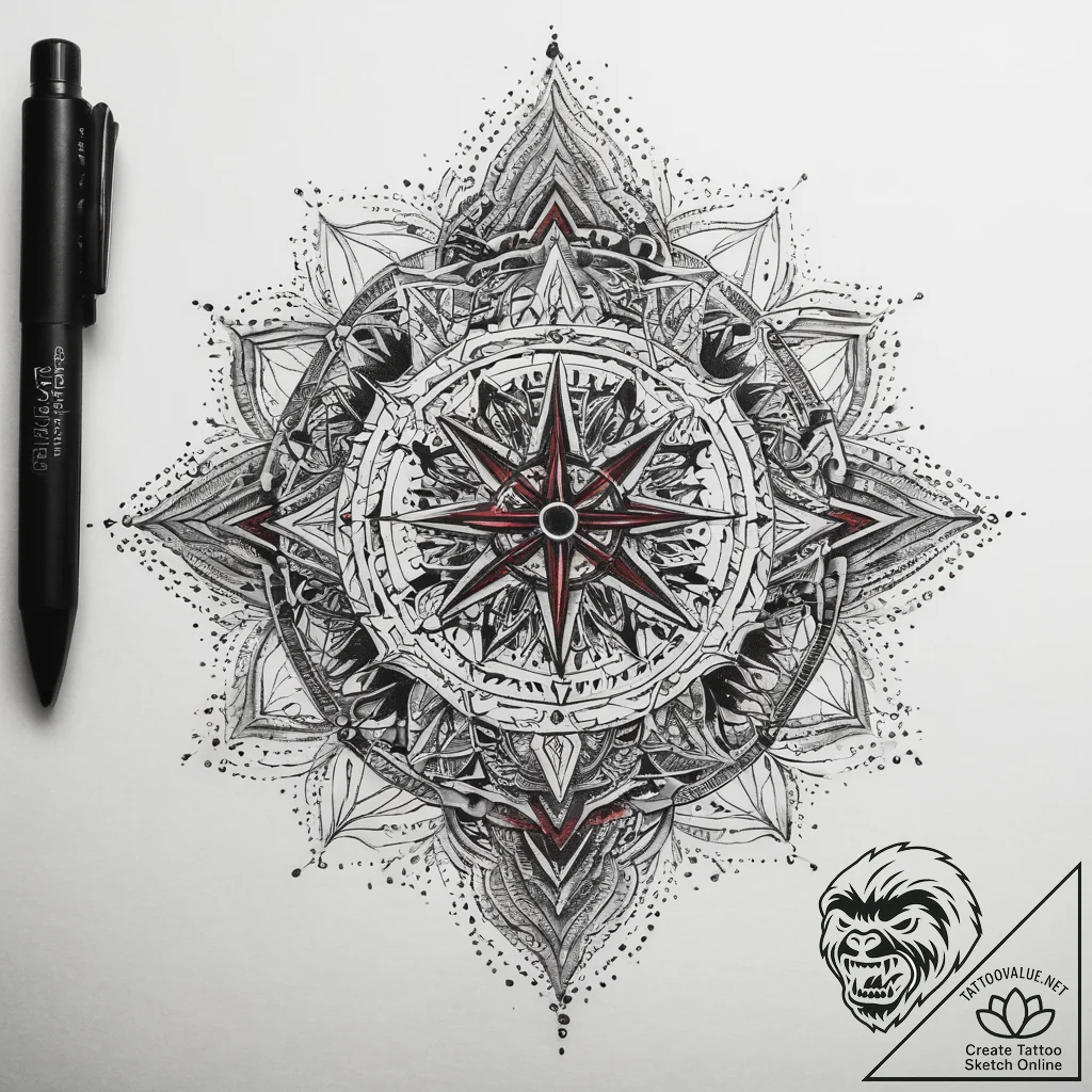 Tattoo sketch gear tattoo, tattoo sketch desi... - tattoo sketch (№1757401532_0, 09.09.2025 07:05) — tattoovalue.net