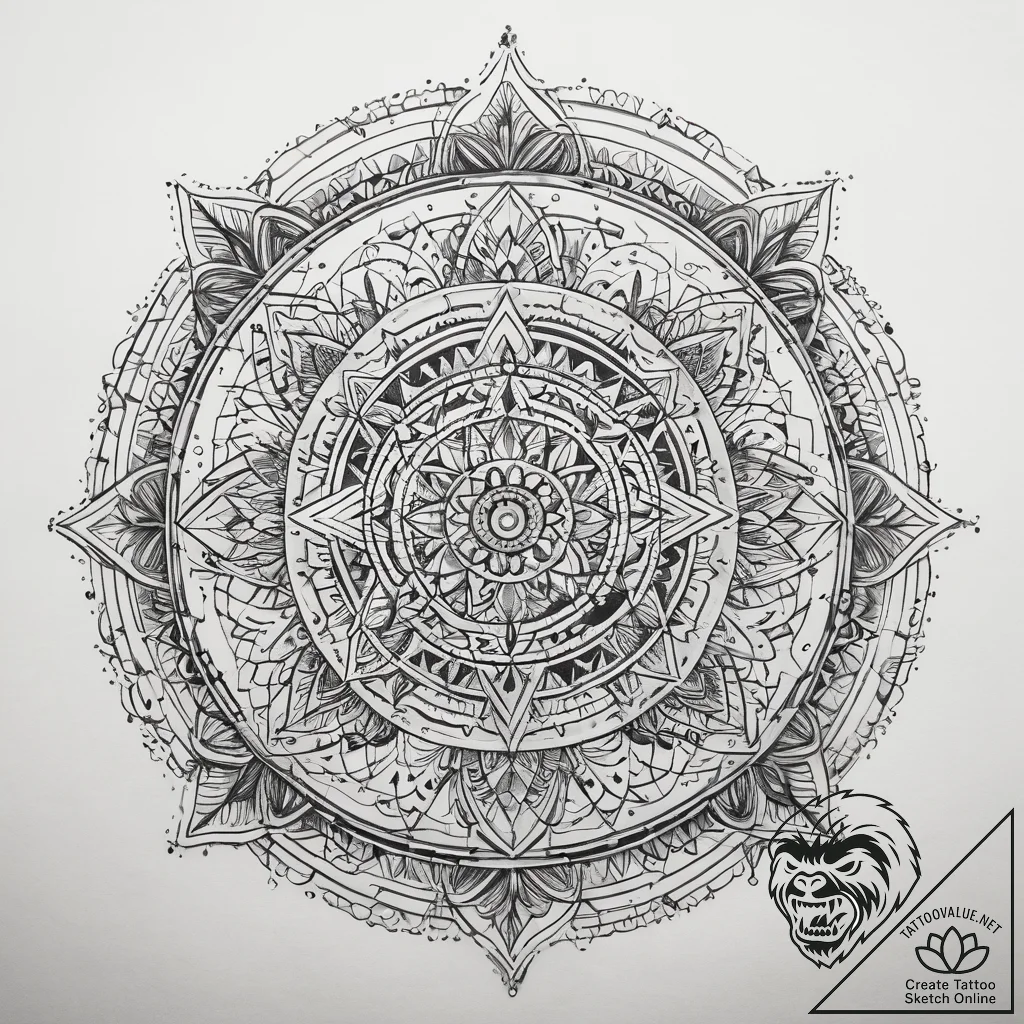 Tattoo sketch cosmic story, tattoo drawing ou... - tattoo sketch (№1757401728_0, 09.09.2025 07:08) — tattoovalue.net