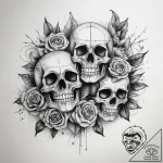 Tattoo sketch ash, ink illustration for tatto… – tattoo sketch (№1757402323_0, 09.09.2025 07:18) — tattoovalue.net