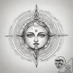 Tattoo sketch uranus symbol, artistic tattoo… – tattoo sketch (№1757402519_0, 09.09.2025 07:21) — tattoovalue.net