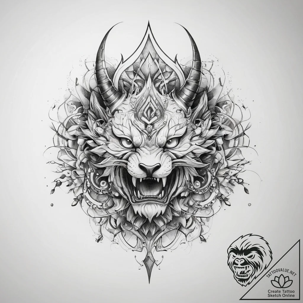 Tattoo sketch ember - tattoo sketch (№1757403896_0, 09.09.2025 07:44) — tattoovalue.net