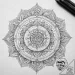 Tattoo sketch seven chakra symbols, artistic… – tattoo sketch (№1757408251_0, 09.09.2025 08:57) — tattoovalue.net