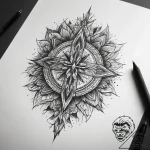 Tattoo sketch magical abstract, tattoo flash… – tattoo sketch (№1757411228_0, 09.09.2025 09:47) — tattoovalue.net
