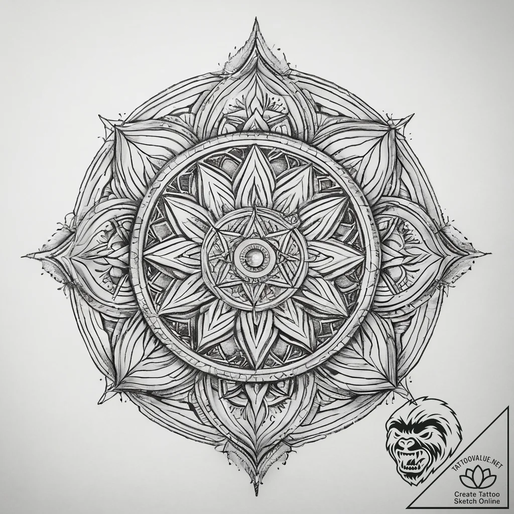 Tattoo sketch sand, tattoo sketch design, geo... - tattoo sketch (№1757412225_0, 09.09.2025 10:03) — tattoovalue.net