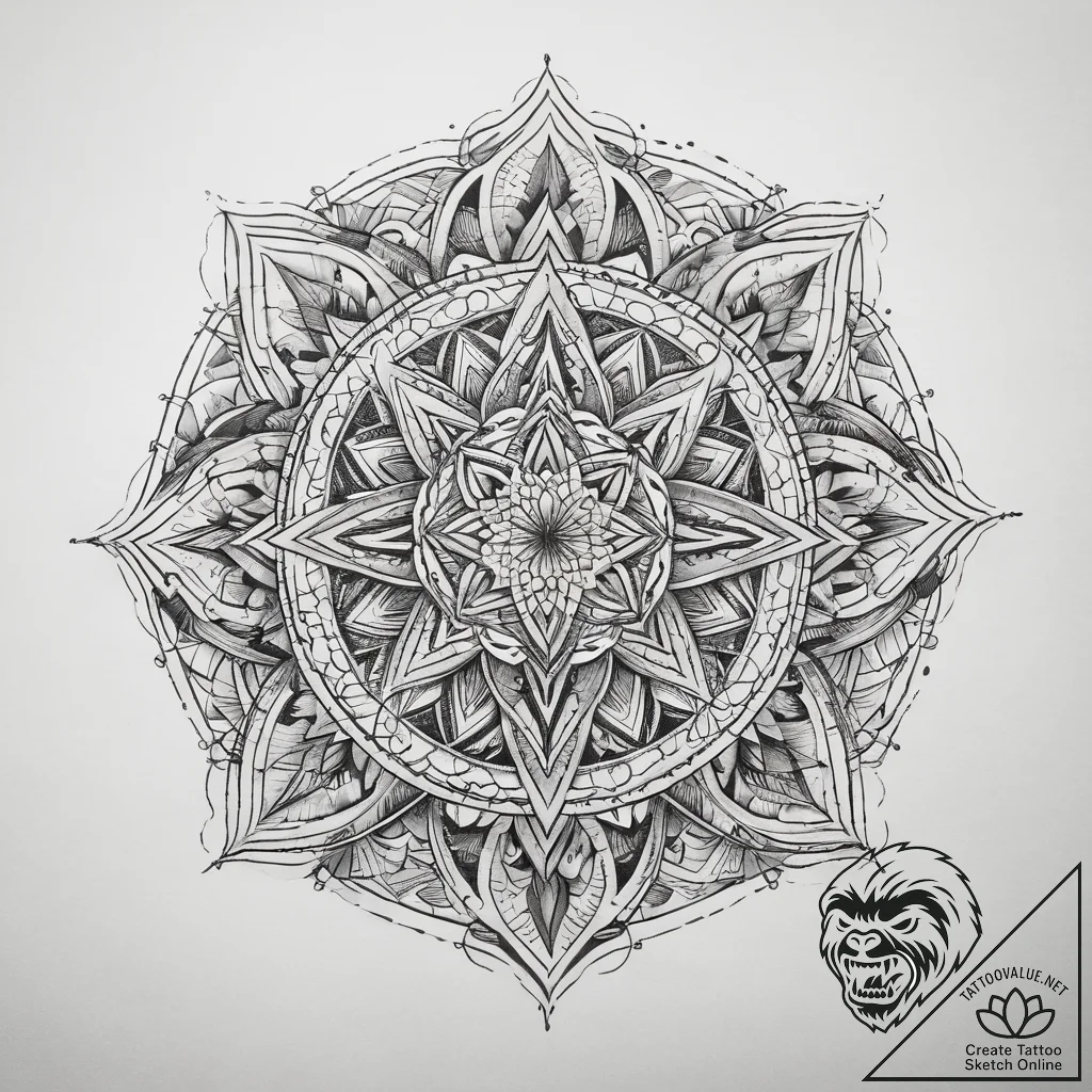 Tattoo sketch braid, tattoo line art, bold ou... - tattoo sketch (№1757412421_0, 09.09.2025 10:07) — tattoovalue.net
