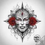 Tattoo sketch sage, concept art for tattoo, o… – tattoo sketch (№1757413401_0, 09.09.2025 10:23) — tattoovalue.net