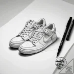 Tattoo sketch streetwear sneaker – tattoo sketch (№1757414575_0, 09.09.2025 10:42) — tattoovalue.net