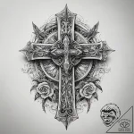 Tattoo sketch blessed being, concept art for… – tattoo sketch (№1757415957_0, 09.09.2025 11:05) — tattoovalue.net