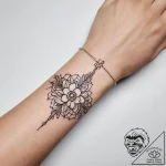 Tattoo sketch dainty bracelet tattoo, tattoo… – tattoo sketch (№1757416731_0, 09.09.2025 11:18) — tattoovalue.net